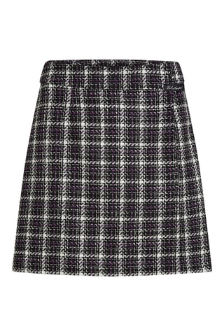 Jupe patineuse - Noir et violet