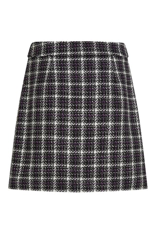 Jupe patineuse - Noir et violet