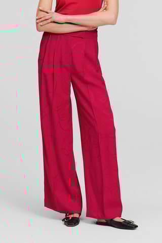 Pantalon de costume - Rouge