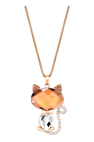 Sautoir Noukito Topaze - Doré rose