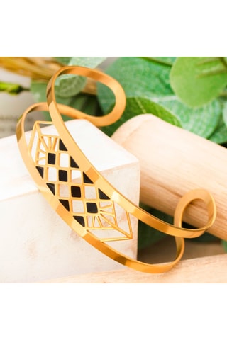 Jonc doré à l'or fin jaune Modamia