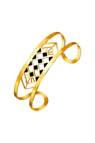 Jonc doré à l'or fin jaune Modamia