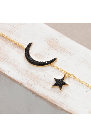 Bracelet doré à l'or fin jaune Starmoon