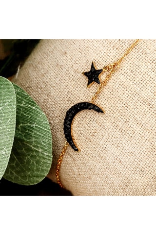 Bracelet doré à l'or fin jaune Starmoon