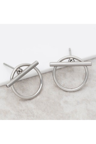 Boucles d'oreilles Jupiter - Argenté