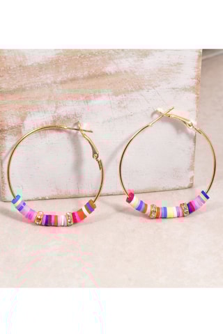 Criollas bañadas en oro fino amarillo Eodalia