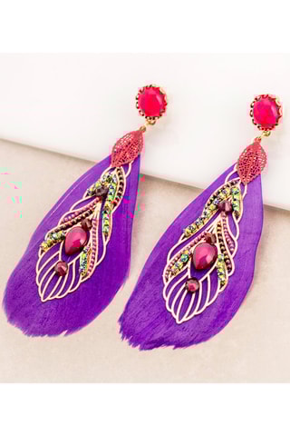 Boucles d'oreilles dorées à l'or fin jaune San Marco - Nacre