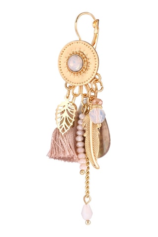 Boucles d'oreilles dorées à l'or fin jaune