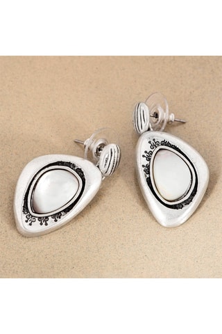 Boucles d'oreilles Shell Rocks - Nacre