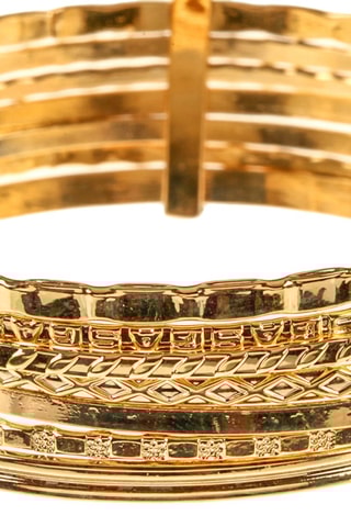 Jonc doré à l'or fin jaune Esme