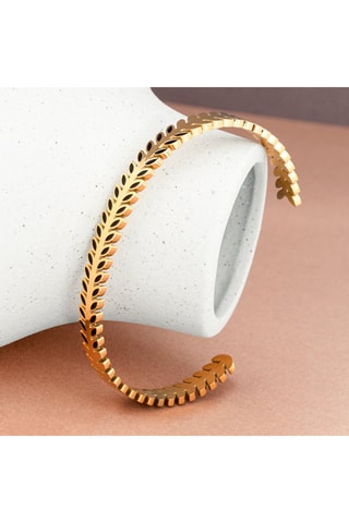 Jonc doré à l'or fin jaune Nogueri