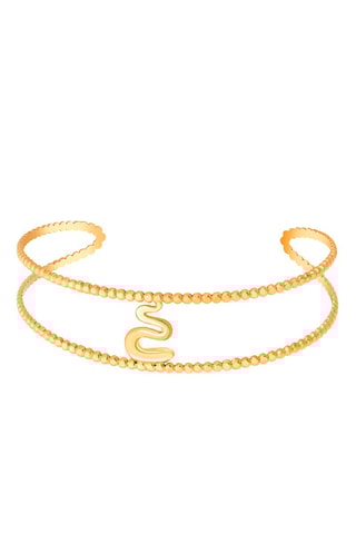 Jonc doré à l'or fin Cobri Steel