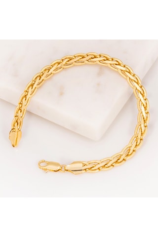 Bracelet doré à l'or fin jaune Louise