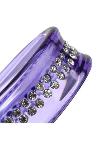 Manchette Nolito - Violet et blanc