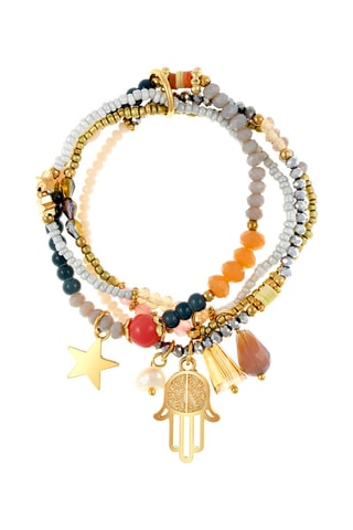 Bracelet doré à l'or fin jaune