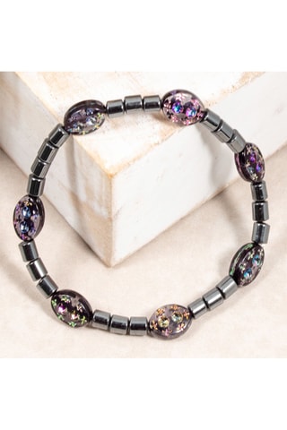 Bracelet Demitia - Hématite