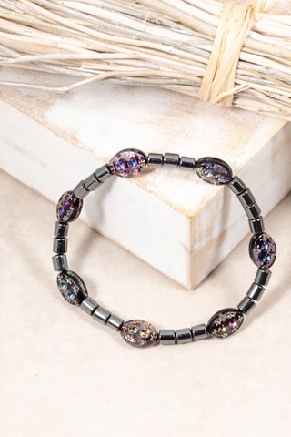 Bracelet Demitia - Hématite