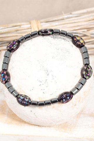 Bracelet Demitia - Hématite