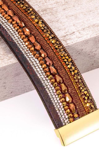 Bracelet - 
Marron