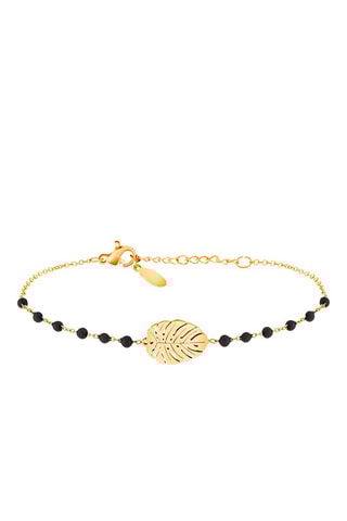 Bracelet doré à l'or fin jaune Forest