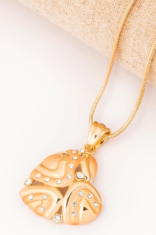 Parure dorée à l'or jaune Valentina