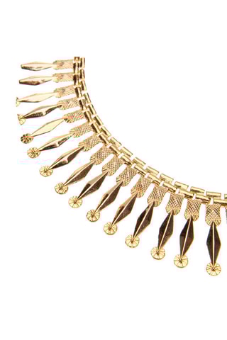 Parure dorée à l'or jaune Osiris