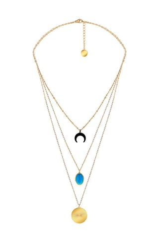 Collier doré à l'or fin jaune