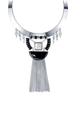 Collier plastron - Argenté