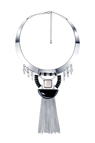 Collier plastron - Argenté