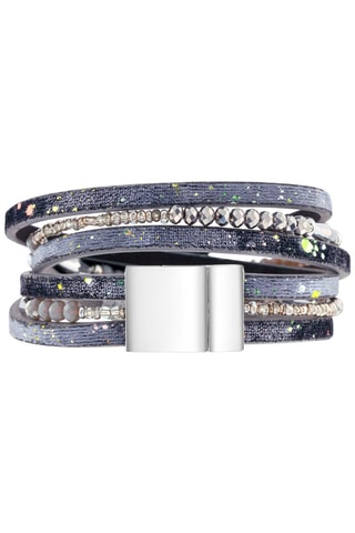 Manchette - Gris et vieux rose