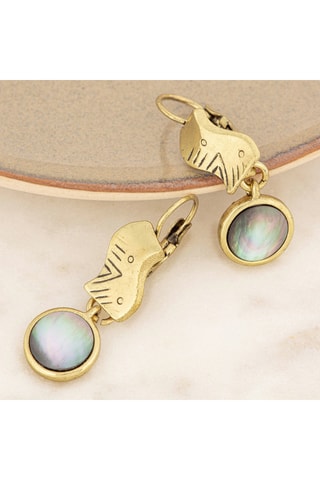 Boucles d’oreilles Shell Rocks - Nacre