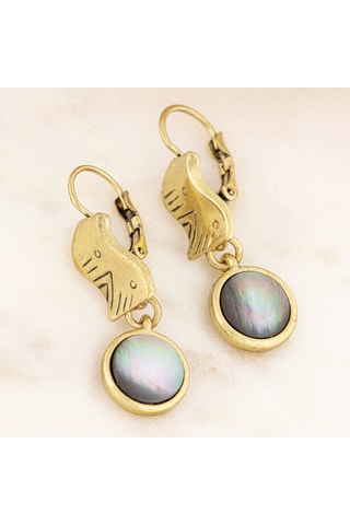 Boucles d’oreilles Shell Rocks - Nacre