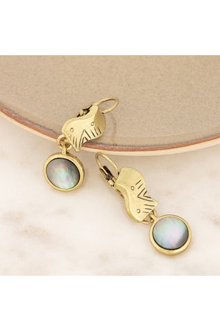 Boucles d’oreilles Shell Rocks - Nacre