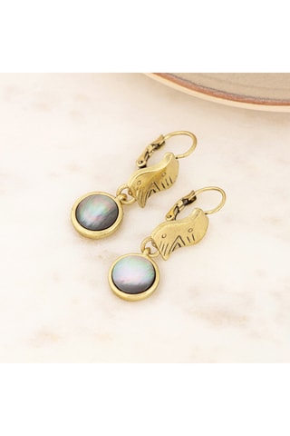 Boucles d’oreilles Shell Rocks - Nacre