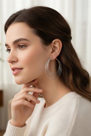 Créoles Eosol - Argenté 