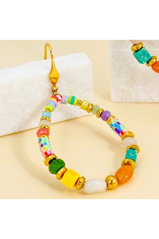 Créoles dorées à l’or fin jaune Piedal