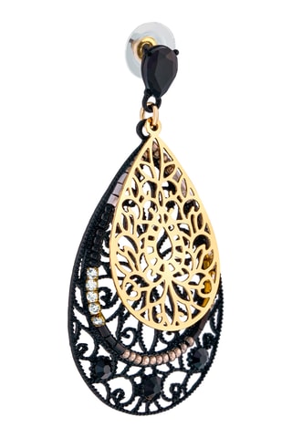 Boucles d'oreilles dorées à l'or fin jaune Garandia