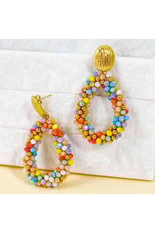 Boucles d’oreilles dorées à l’or fin jaune Italian Valley