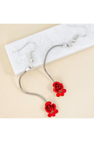 Boucles d’oreilles Flor - Argenté 