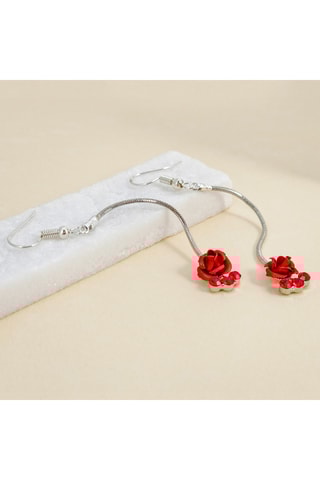 Boucles d’oreilles Flor - Argenté 