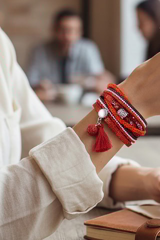 Bracelet Nirvana - Rouge