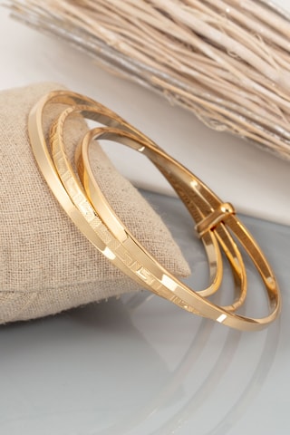 Jonc doré à l’or fin jaune Dohane