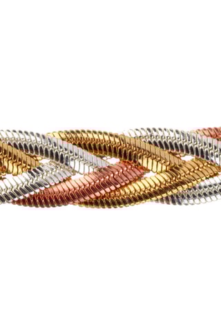 Bracelet doré à l’or fin blanc, doré à l’or fin jaune et doré à l’or fin rose Loyalty