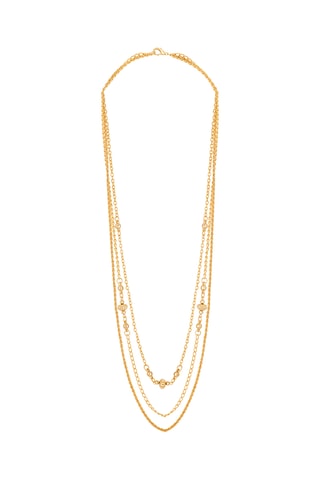 Collier doré à l’or fin jaune Solano