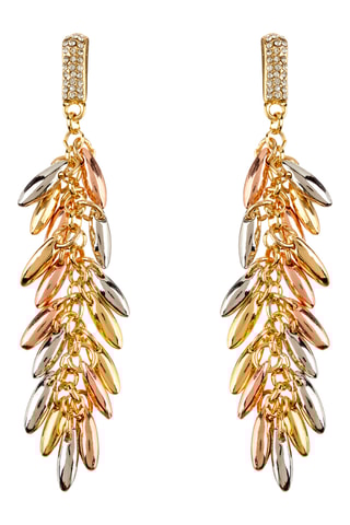 Parure dorée à l’or fin jaune, dorée à l’or fin blanc et dorée à l’or fin rose Afarol