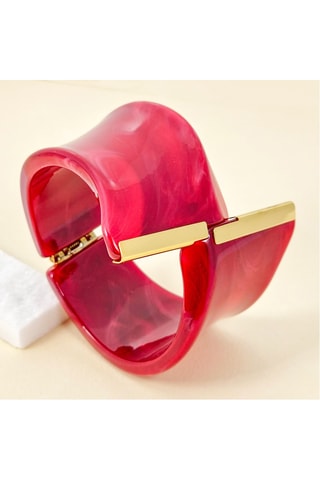 Manchette dorée à l’or fin jaune Pantherone Steel