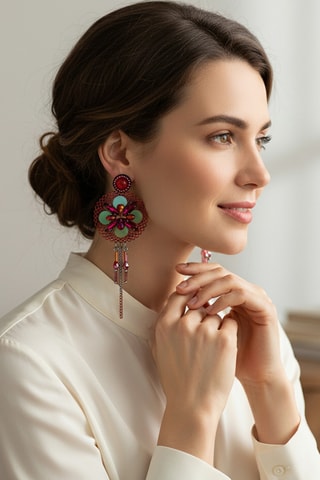 Boucles d’oreilles Maposol - Argenté