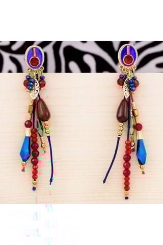 Boucles d’oreilles dorées à l’or fin jaune Tanka