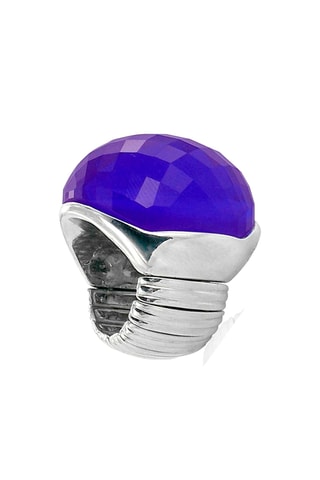 Bague dorée à l’or fin blanc Angel Wings