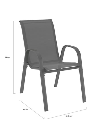 Conjunto de jardín Minorca - 4 plazas